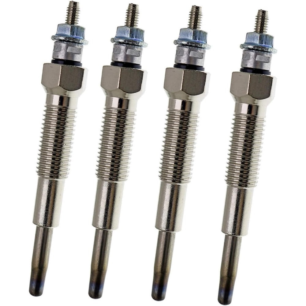 4 PCS Glow Plug 172-4585 for Caterpillar CAT Engine 3014 3024 3024C C2.2 - KUDUPARTS