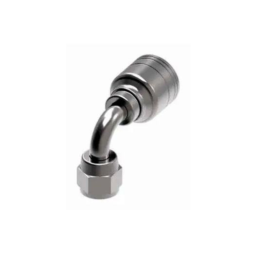 2PCS Crimp Fitting With 3/8" Female JIC 06Z-666 for Parker Weatherhead - KUDUPARTS
