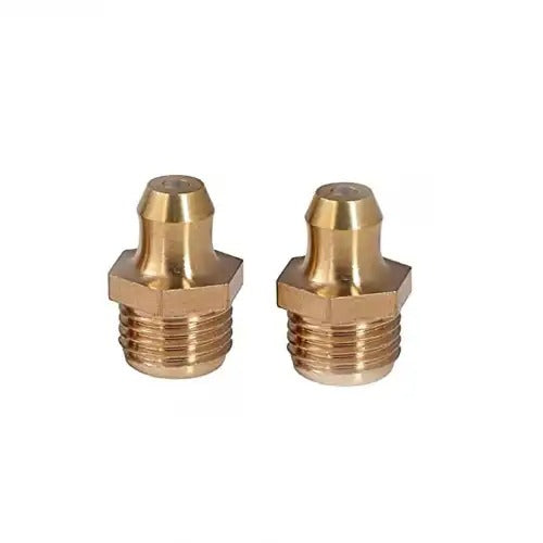 2 Pcs Fitting Grease 6655752 for Bobcat 220 225 231 319 320 328 331 334 341 418 425 Excavator - KUDUPARTS