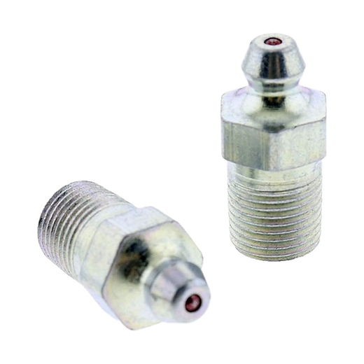 2 Pcs Fitting Grease 6655752 for Bobcat 220 225 231 319 320 328 331 334 341 418 425 Excavator - KUDUPARTS