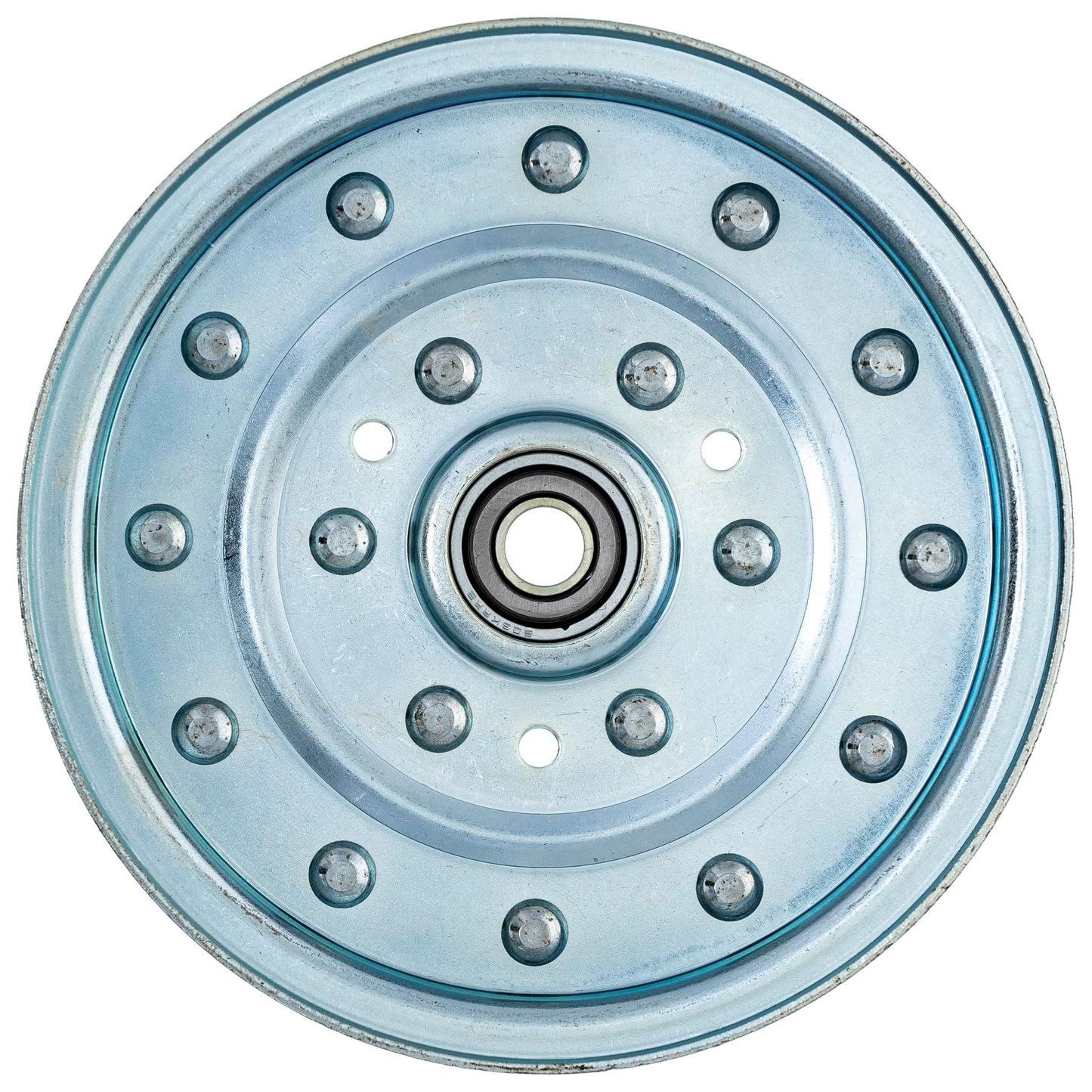 2 Pcs Flat Idler Pulley 5102831 5021976 5600184 for Ferris 5900500 5900708 5900781 5900783 5900943 5900993 Snapper 400Z 500Z Simplicity Mower