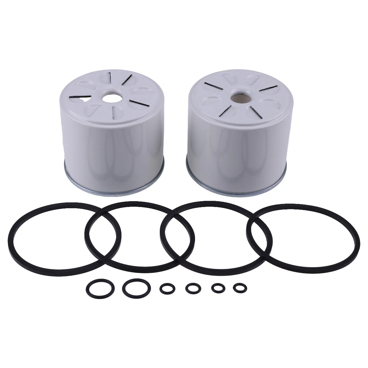 2 Pcs Fuel Filter P556245 26561117 for Perkins Engine 1004-4 1004-40 1004-42 403A-11 403A-15 403C-11 403C-15 403C-17 - KUDUPARTS
