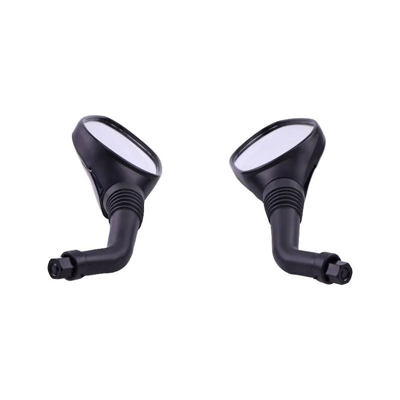 2 Pieces 8mm Black Universal Rear View Mirror for GY6 50cc 125cc 150cc 250cc Scooter Moped Motorcycle - KUDUPARTS