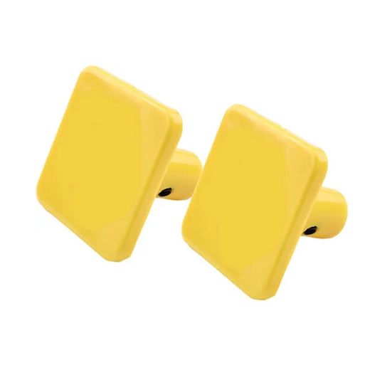 2 Pieces Aftermarket Bendix 248433 Torque Yellow Parking Brake Valve Knob With Roll Pin for Vehicle Dash Brake Control Valve - KUDUPARTS