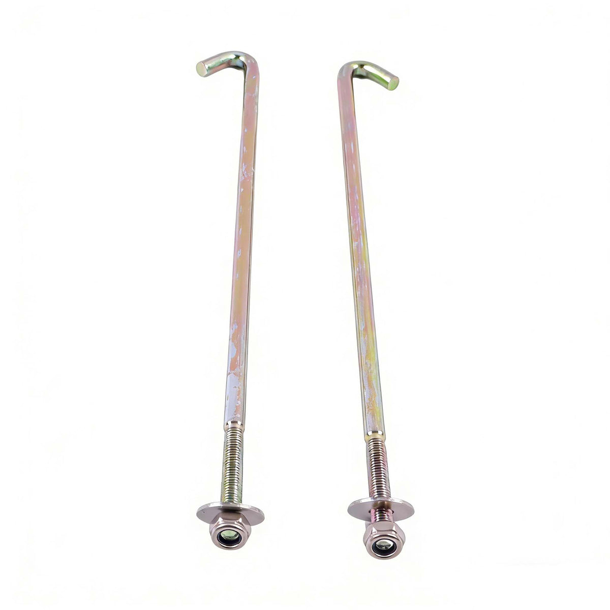 2 Pieces Battery Hold Down Rod JN2-H2133-00 JN3-H2133-00 for EZGO Golf Cart G14 G16 G22 G27 G28 Hauler 700 1000 Club Car Carryall Villager 6 - KUDUPARTS