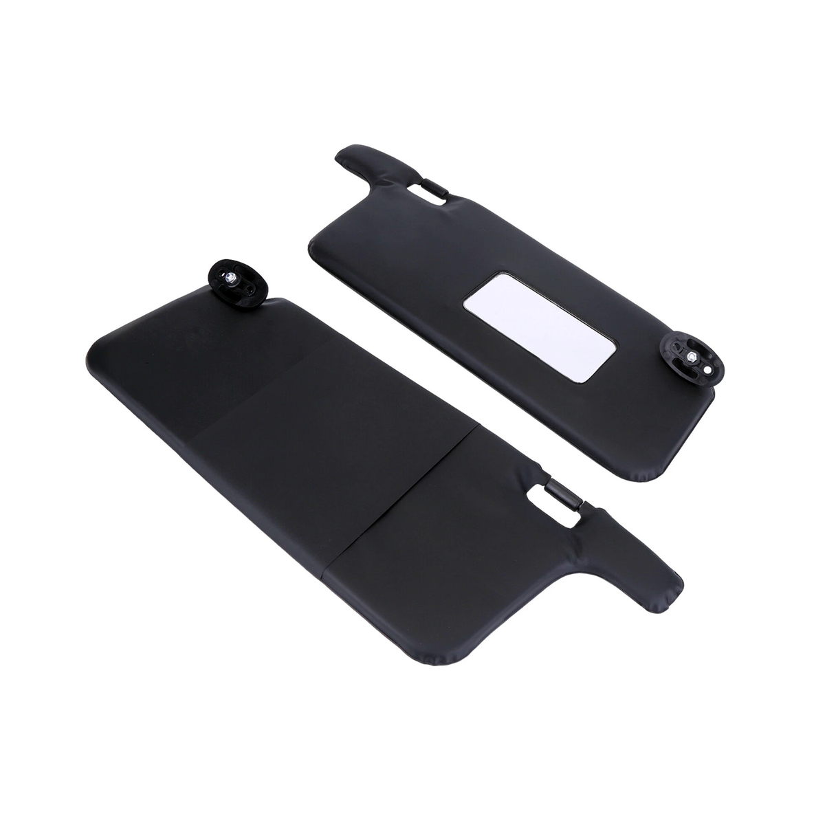 2 Pieces Black Interior Sun Visor 83280-S01-A32ZA 83230-S01-A11ZA for Honda Civic LHD 1996-2001 - KUDUPARTS