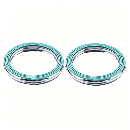 2 Pieces Exhaust Pipe Gasket 90584-43001-71 for Toyota Engine 13Z 14Z 15Z 1DZ 4Y 5K Forklift 7 8 Series 02-7FDJ35 62-7FD30 32-8FGF30 70-8FD20 FGZN25 FGZN30 - KUDUPARTS