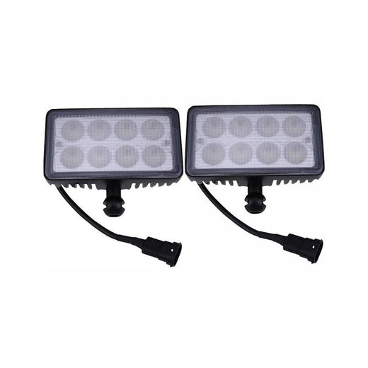 2 Pieces LED Headlight RE154906 RE154900 RE154898 for John Deere Tractor 7200 7400 7210 8100 8200 8300 8400 9100 9200 9300 9400 8220T 8310T 8430T - KUDUPARTS