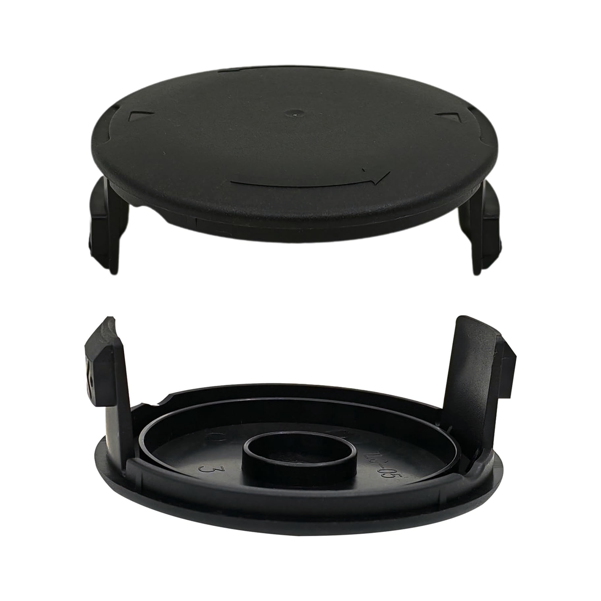 2 Pieces Spool Cap Cover AC41HCA UT41112 for Homelite Trimmer UT41112 UT41121 UT41120 UT41113 UT41122 UT41112B - KUDUPARTS