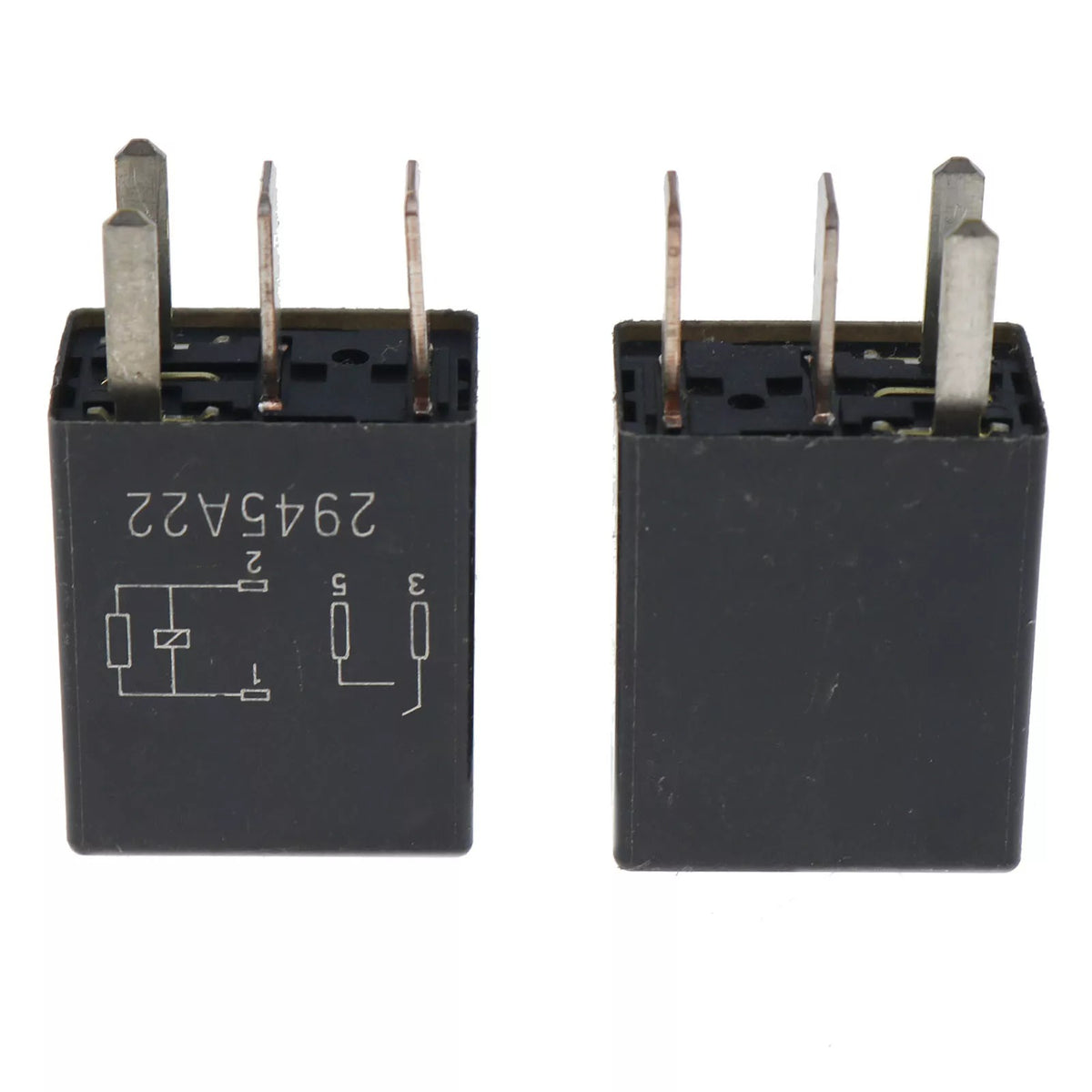 2X 4-PIN Relay Black Multi-Purpose Relay 8T2T-14B192-AA for Fusion F150 F-250 Ship to US - KUDUPARTS