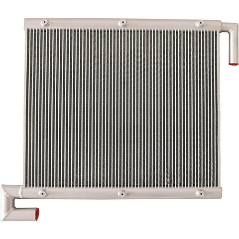 Hydraulic Oil Cooler Assembly 4206096 for Hitachi Excavator EX120 EX120-1 Size:690x610x50mm - KUDUPARTS