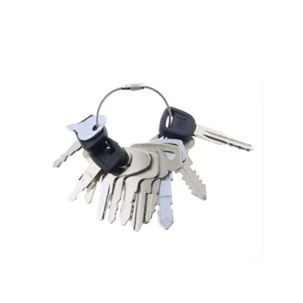 12 Pcs Key for Most Kubota Tractor Models B L M BX Equipment