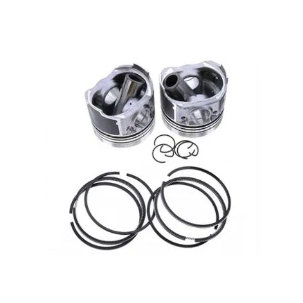 STD Piston Kit with Ring 1J091-21110 for Kubota Engine Z602 Type 2 - KUDUPARTS