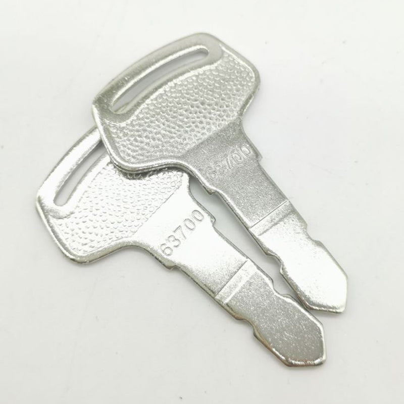 2 keys fits Kubota New B Series Tractor Ignition15248-63700 Case New Holland Ship to US - KUDUPARTS