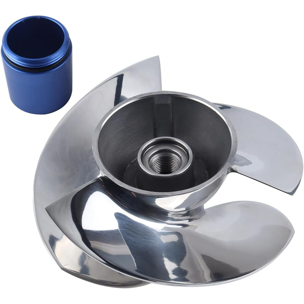 3-Blade Impeller SXX-CD-13/18 for Sea Doo Personal Watercraft 300 RXP-X RXT-X GTX Limited 4-Tec 300HP WAKE PRO 230HP 2016-2023 - KUDUPARTS
