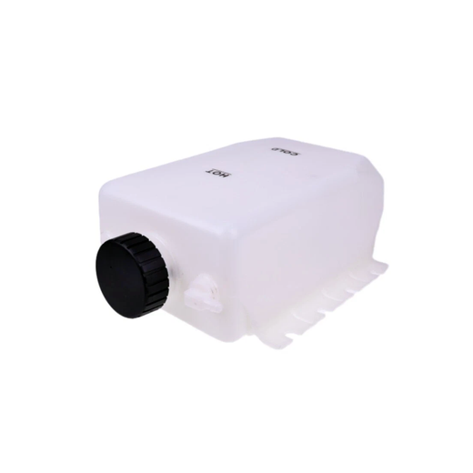 3.8L Overflow Tank AT162597 for John Deere Engine 6068 6081 Combine 2054 2064 8700 9400 9410 9450 9510 9550 1175 1185 W650 W660 - KUDUPARTS
