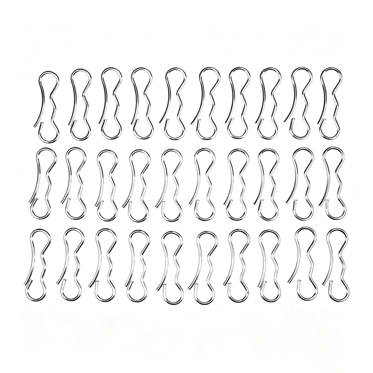 30 Pieces Metal Hook Hitch Pin 416-819 for Craftsman Tractor 247288841 247288810 247288852