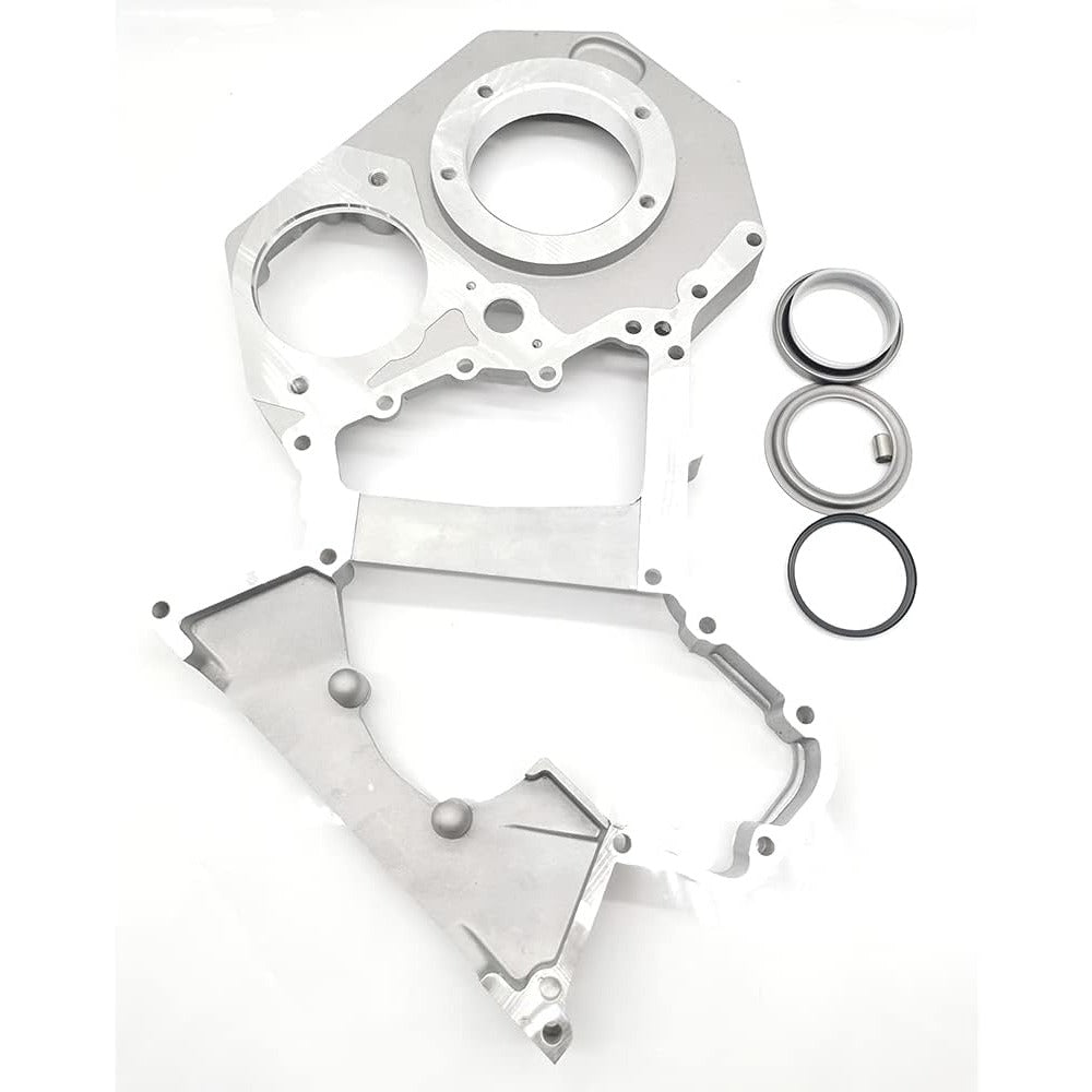Timing Gear Housing Case Kit Fit for 1994-1998 Dodge 5.9L 12 Valve Cummins Pump 3936256 - KUDUPARTS