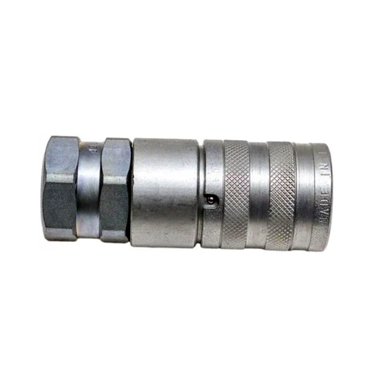 3/8" Body Hydraulic Female Flat Face Quick Coupler 7246788 for Bobcat Skid Steer Loader 418 443 450 453 773 S650 - KUDUPARTS
