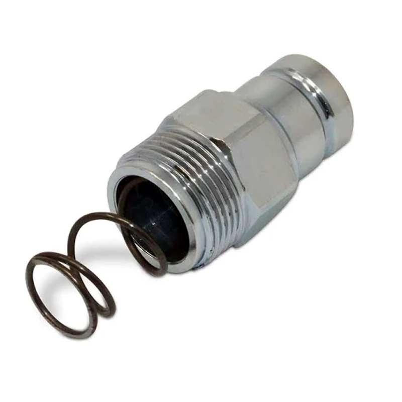 3/8" Male Hydraulic Flat Face Quick Coupler 7246798 for Bobcat 753 763 773 863 864 883 S130 S250 S300 S450 S510 - KUDUPARTS