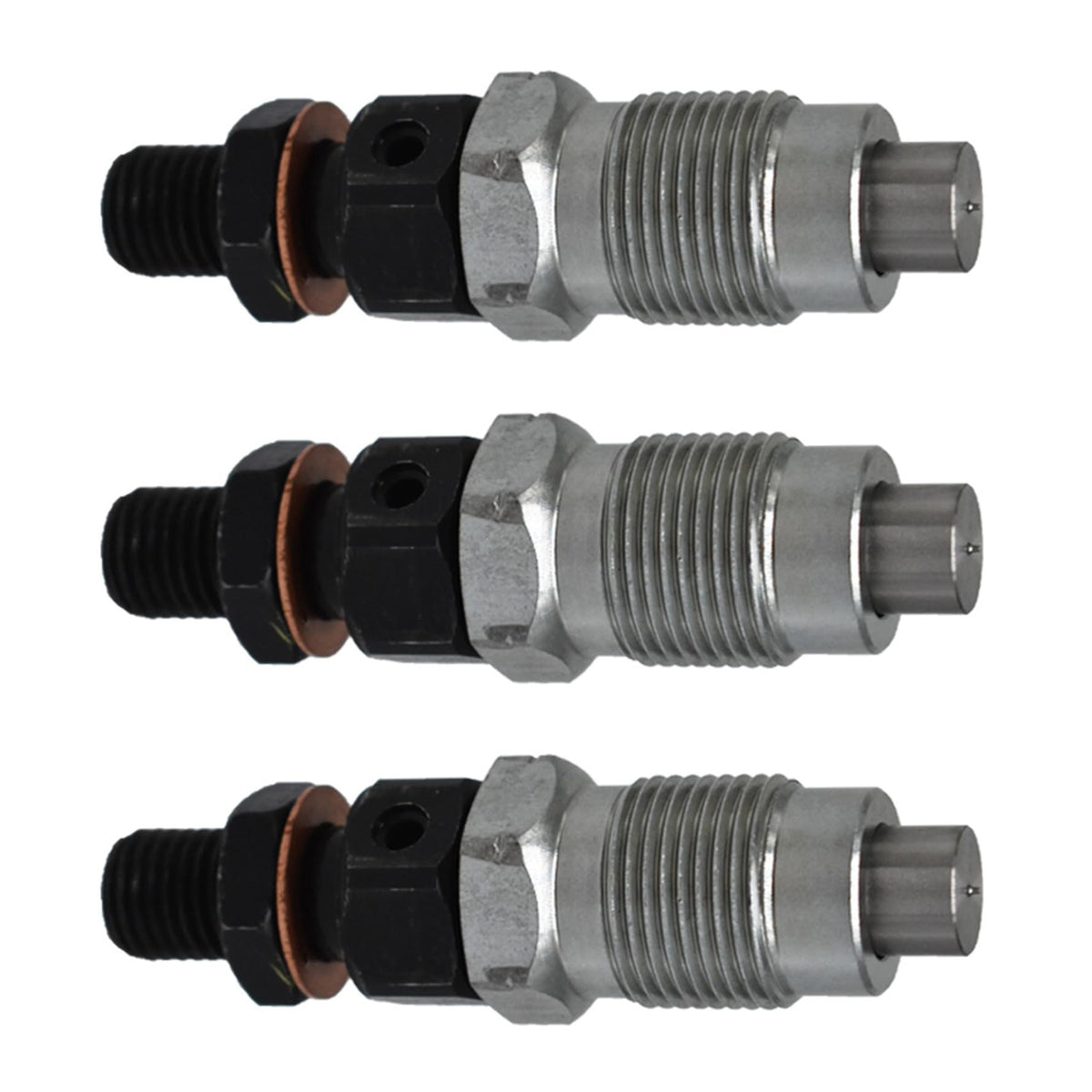 3 PCS Fuel Injector H1600-53000 16001-53000 for Kubota Engine D722 D782 D902 - KUDUPARTS