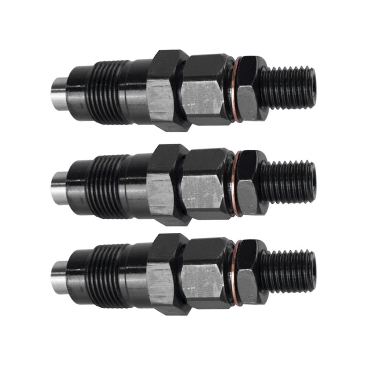 3 PCS Fuel Injector H1600-53000 16001-53000 for Kubota Engine D722 D782 D902 - KUDUPARTS