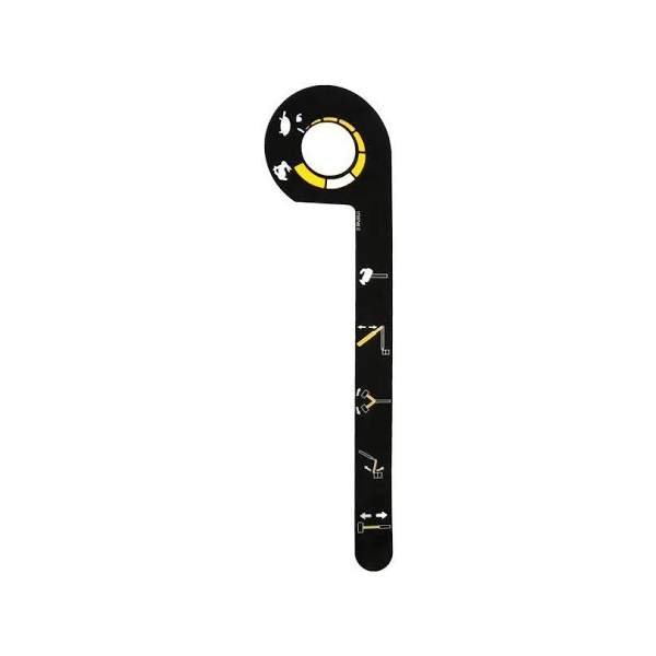 3 PCS Function Speed Decal 1001125195 for JLG Boom Lift 340AJ 1500SJ 1850SJ - KUDUPARTS