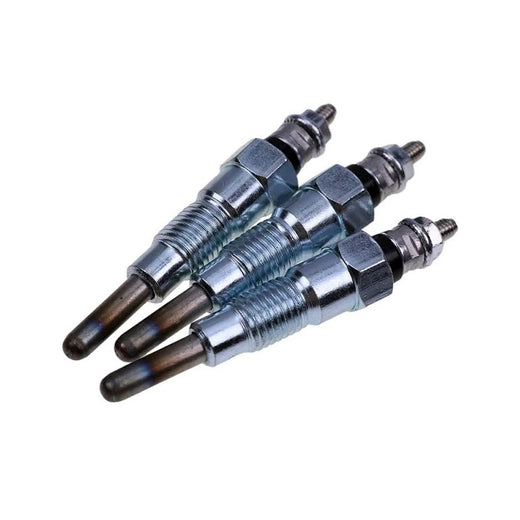 3 PCS Glow Plug YM129795-77800 for Komatsu Engine 2D68E-3A 3D63-1A 3D72-2B 3D74E-3C Excavator PC12R-8 PC15R-8 - KUDUPARTS