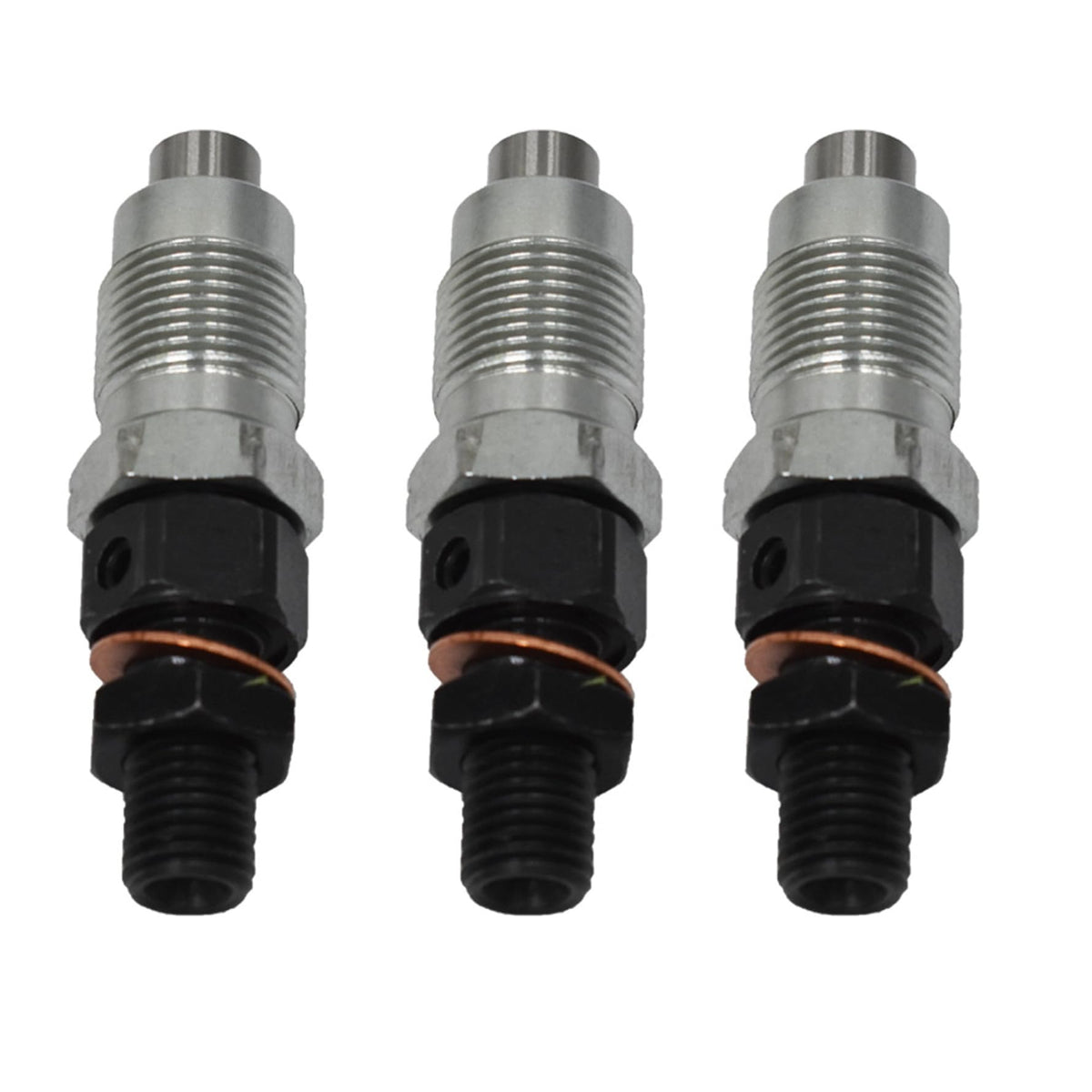 3Pcs Fuel Injector 25-15318-00 for Kubota D722 Carrier CT3-44TV CT2-29 Engine - KUDUPARTS