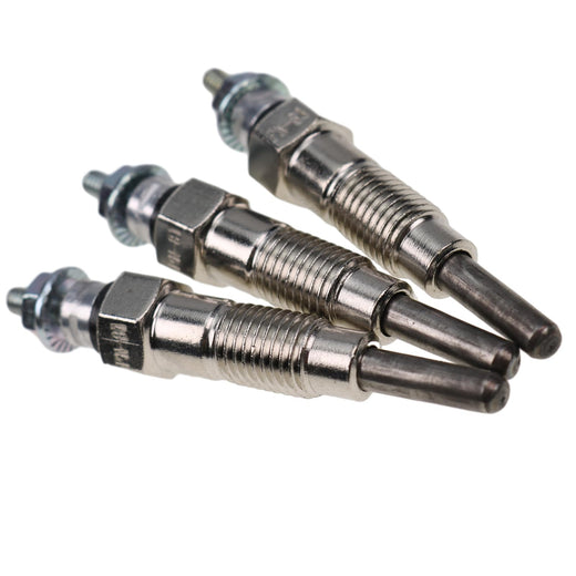 3Pcs Glow Plug KB-15694-65510 KB-15694-65512 for Kubota Engine D600 D640 Cub Cadet Lawn Tractor 1772 1782 - KUDUPARTS