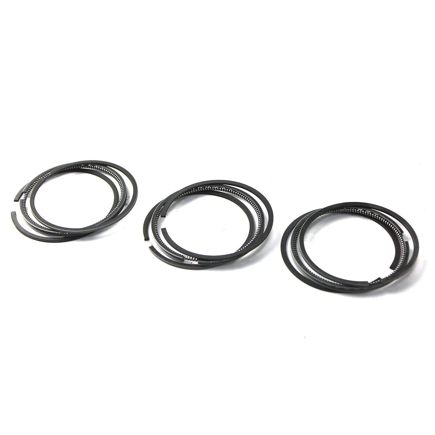 3Pcs Piston Rings 1G460-21050 for Kubota D902 Engine KX41-3 Excavator BX25 Tractor