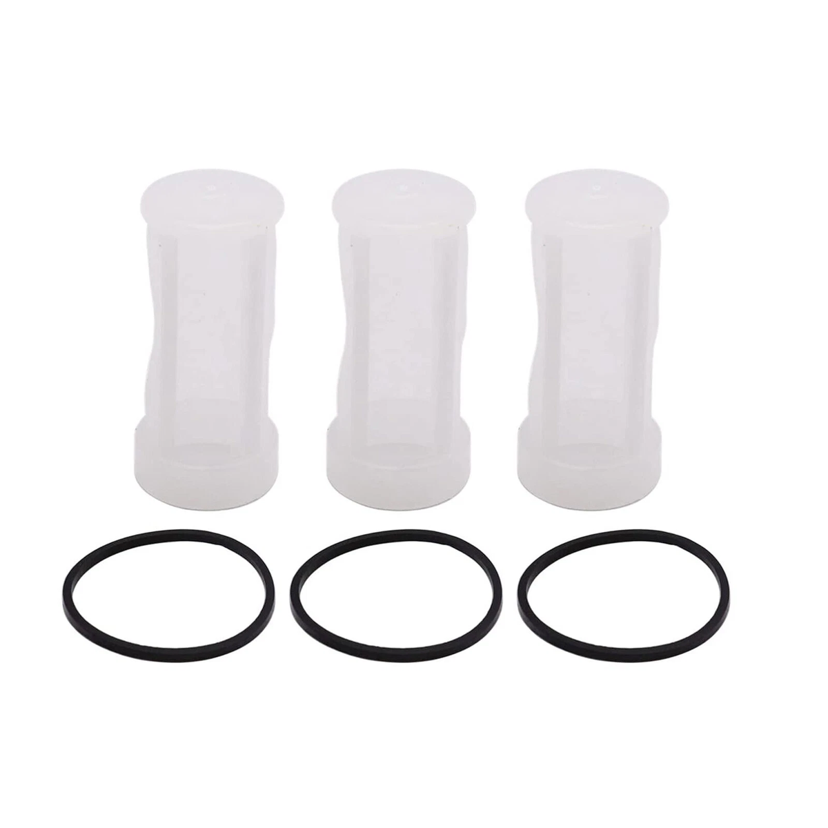 3Pcs Water Separator Fuel Filter with O-ring 275500089 for Seadoo PWC 580 650 720 GSX GTX RX SP - KUDUPARTS