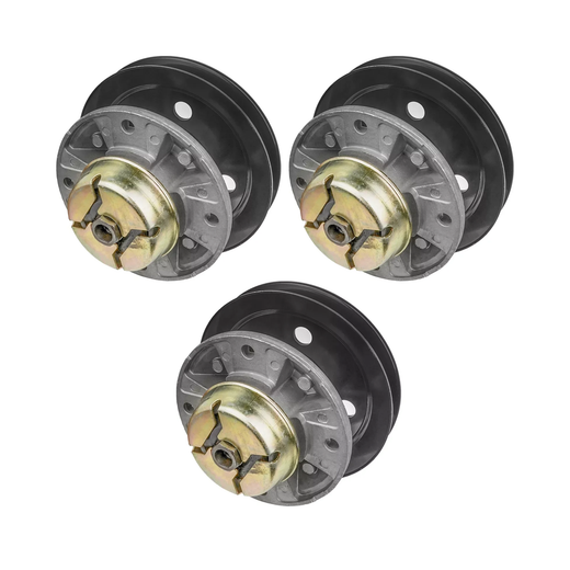 3 Pieces Deck Spindles AM121342 AM121229 for John Deere Tractor 320 325 345 355D GT242 GT262 GT275 - KUDUPARTS