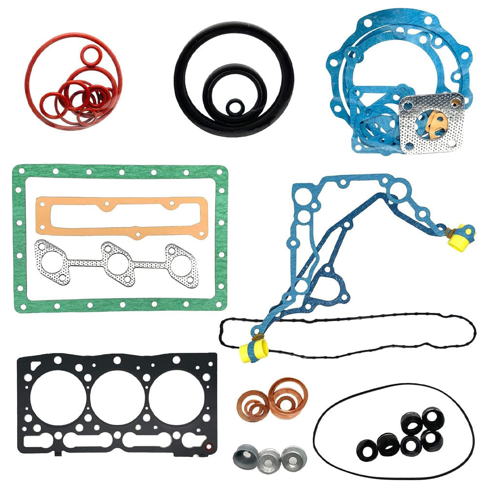 Complete D1105 Cylinder Head + D1105 Head Gasket Kit Compatible with Kubota D1105 B26 B7610 F2880 FZ2400 RTV1140CPX RTV1100MCW - KUDUPARTS