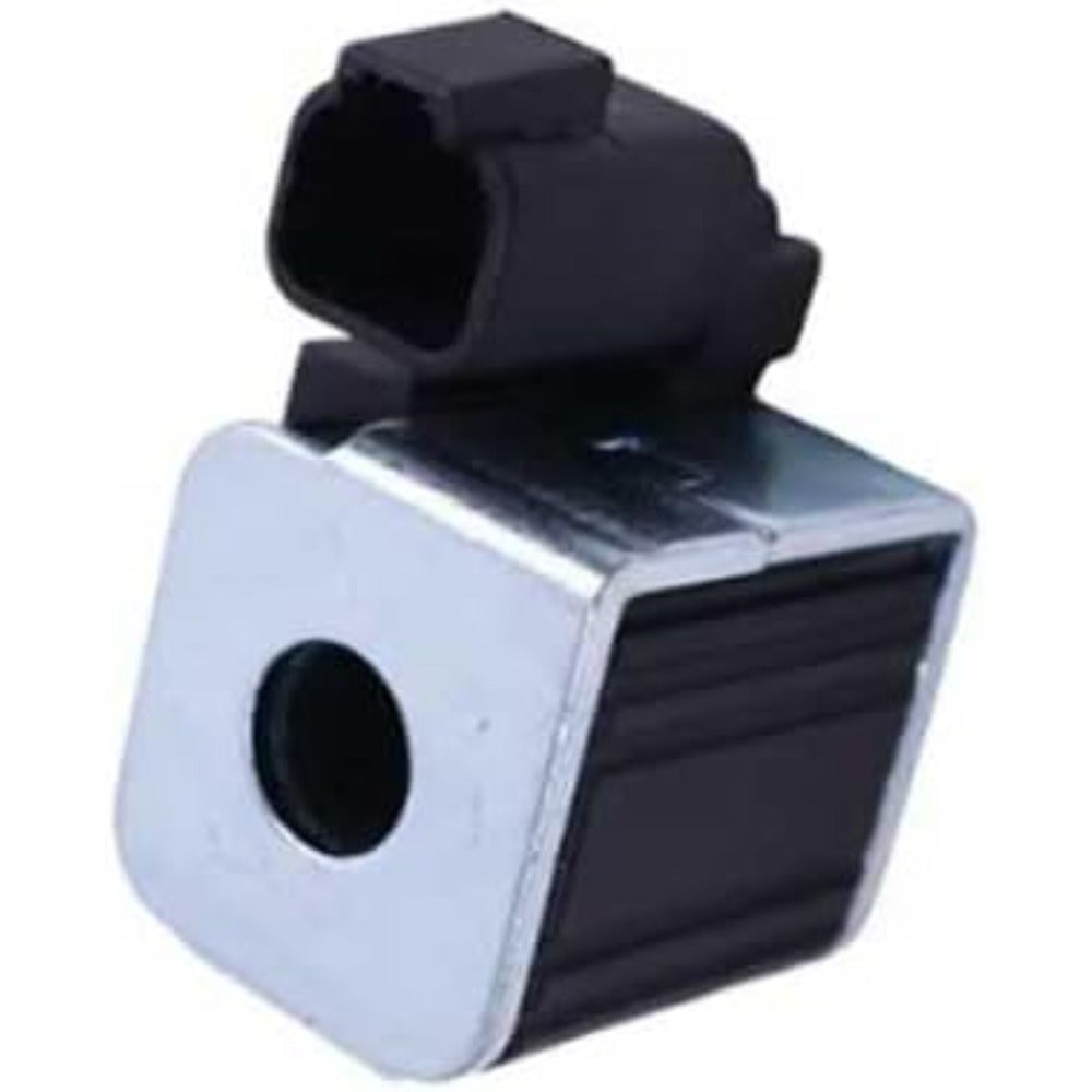 Solenoid Valve Coil AT393257 for John Deere Engine 4045 6068 6090 6135 Excavator 130G 180GLC 250G 300GLC - KUDUPARTS