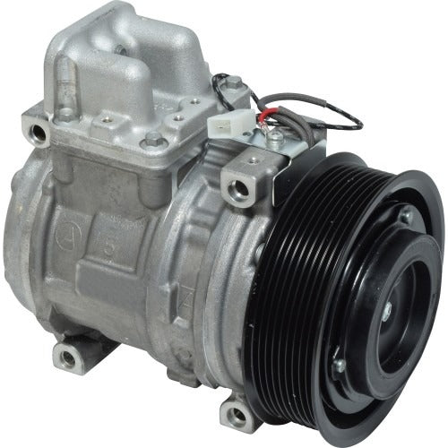 10PA15C A/C Compressor for John Deere Articulated Dump Truck 350D 400D - KUDUPARTS
