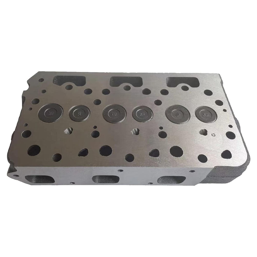 D782 Cylinder Head with Valve Compatible with Kubota D782 Engine B7410 G2160 GR2110 GR2120 Tractor U15 Excavator - KUDUPARTS