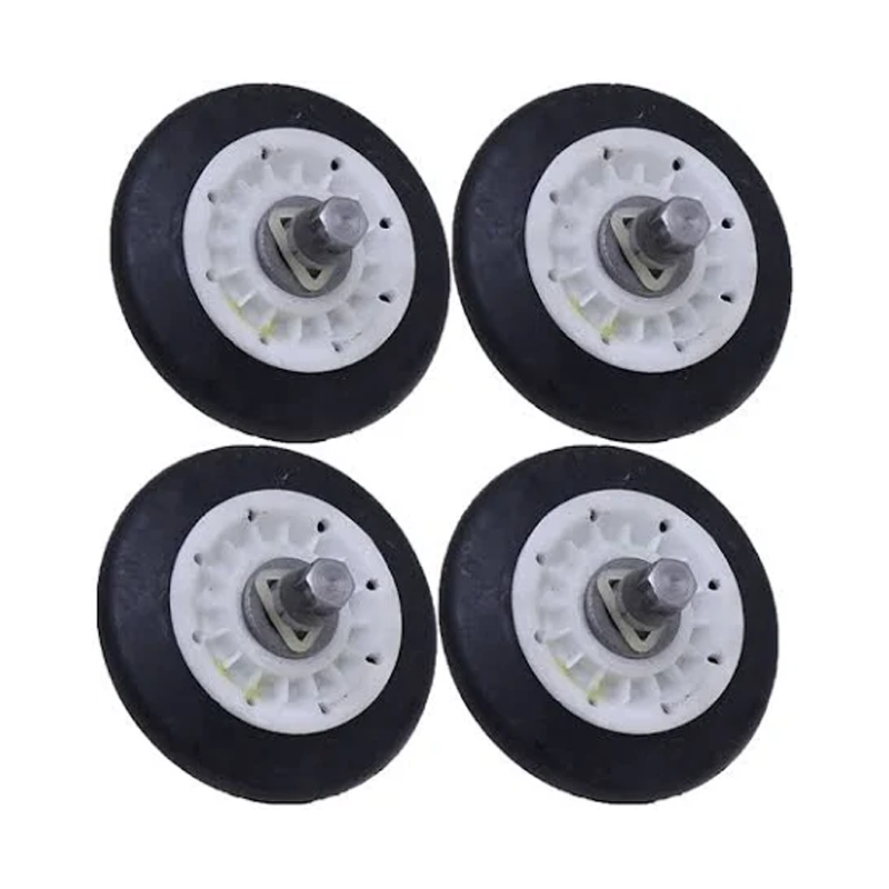 4 Pcs Dryer Drum Roller 4581EL2002C 4581EL3001A for LG - KUDUPARTS