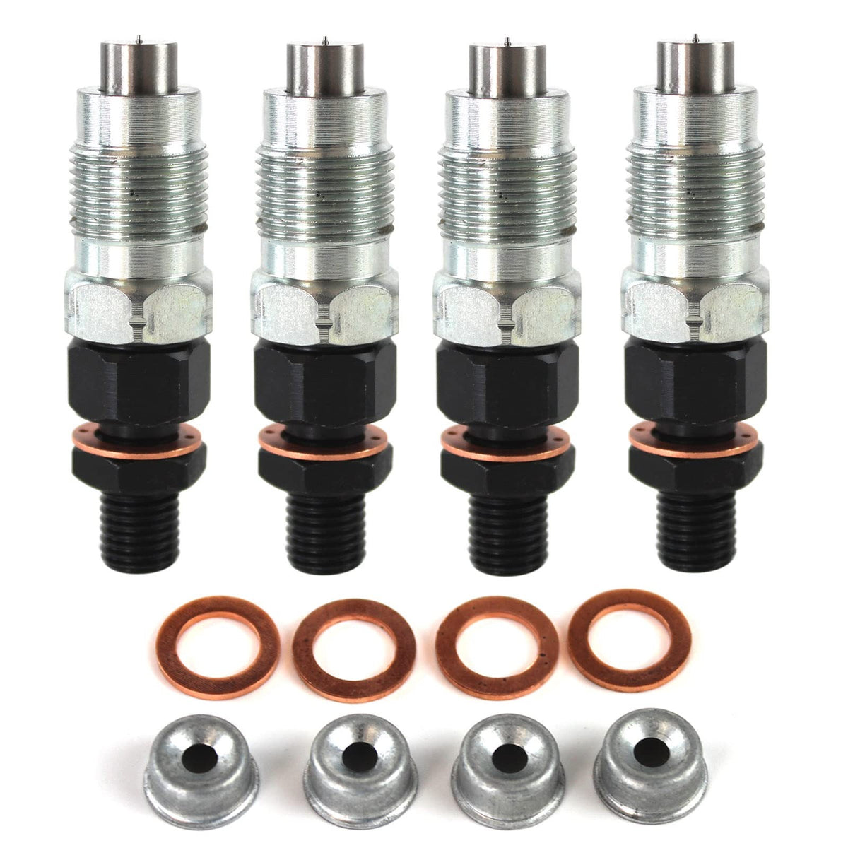 4Pcs Fuel Injector 16454-53905 for Kubota Engine V2203 V2403 Utility Vehicle RTV1100 RTV1140 RTVX1100 RTVX1140 - KUDUPARTS