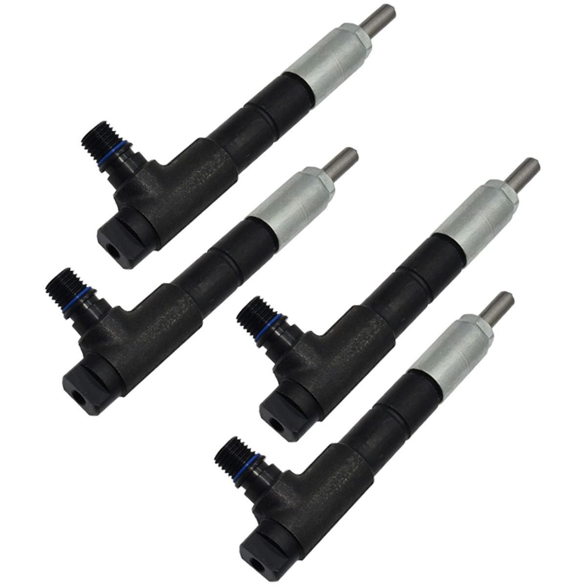 4Pcs Fuel Injector 1J550-53000 1J550-53001 for Kubota Engine V3800 V3800-DI-T - KUDUPARTS