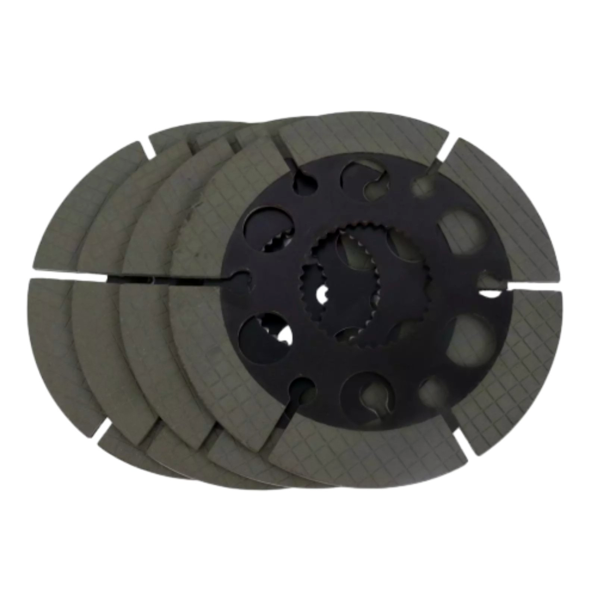 4 Pcs Rear Drive Axle Differential Brake Disc 237021A1 for CASE 570LXT 570MXT 580L 580M 580SL 580SM 580SM+ 585G 586G 588G - KUDUPARTS