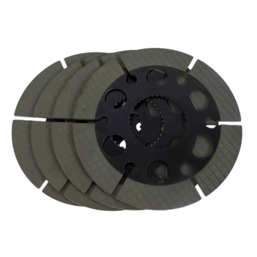 4 Pcs Rear Drive Axle Differential Brake Disc 237021A1 for CASE 570LXT 570MXT 580L 580M 580SL 580SM 580SM+ 585G 586G 588G - KUDUPARTS