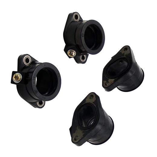 4 Pieces Carb Holder Intake Manifold Boot 3LN-13586-00 for Yamaha FZR250 FZR250R 1989-1994 - KUDUPARTS