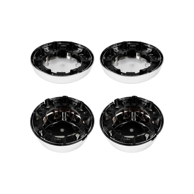 4 Pieces Center Hub Cap 52106876AA 52106877AA for Dodge Ram 3500 2003-2018 - KUDUPARTS
