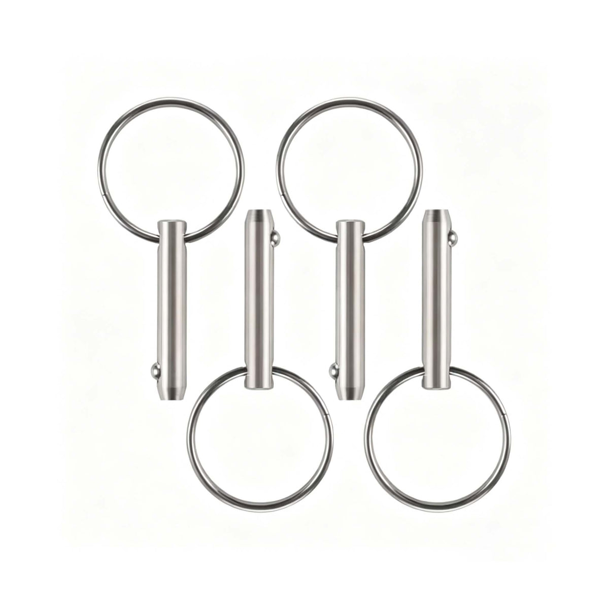 4 Pieces Diameter 1/4" Usable Length 1-1/2" Overall Length 2" Quick Release Pin - KUDUPARTS