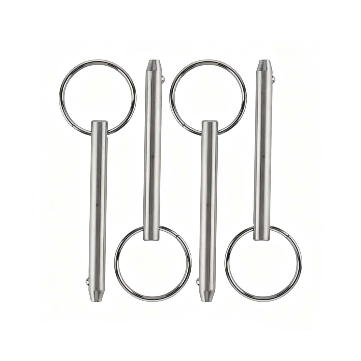 4 Pieces Diameter 1/4" Usable Length 2" Overall Length 2.56" Quick Release Pin