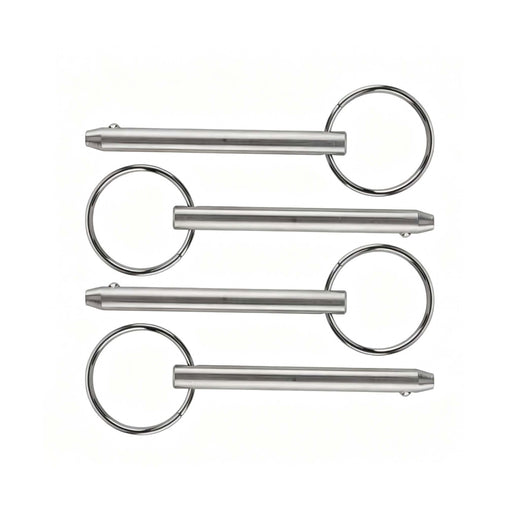 4 Pieces Diameter 1/4" Usable Length 2" Overall Length 2.56" Quick Release Pin - KUDUPARTS