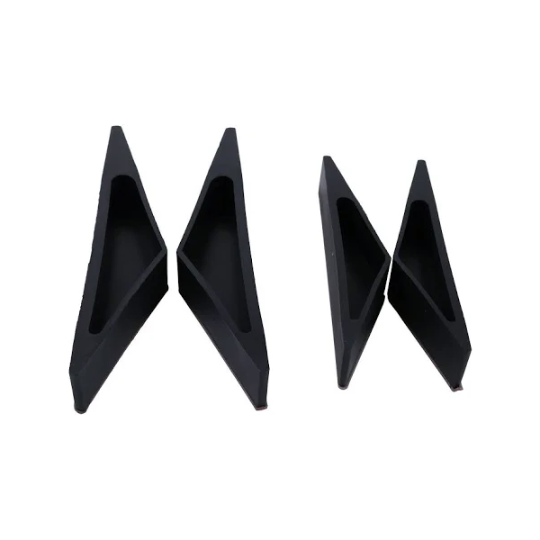 4 Pieces Dual-Grip Anti-Fingerprint Resistant Door Handle for Tesla Cybertruck V2 - KUDUPARTS