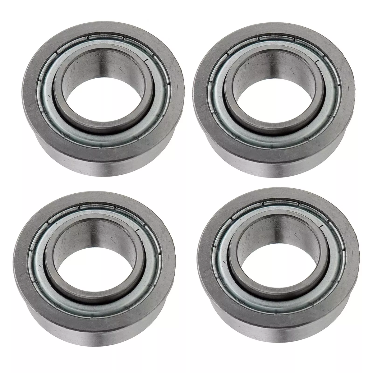 4 Pieces Flange Ball Bearing PRF122214-2RS PRF122214-ZZ for Cub Cadet Tractor 70 71 72 73 86 100 102 104 128 129 147 149 169 800 - KUDUPARTS