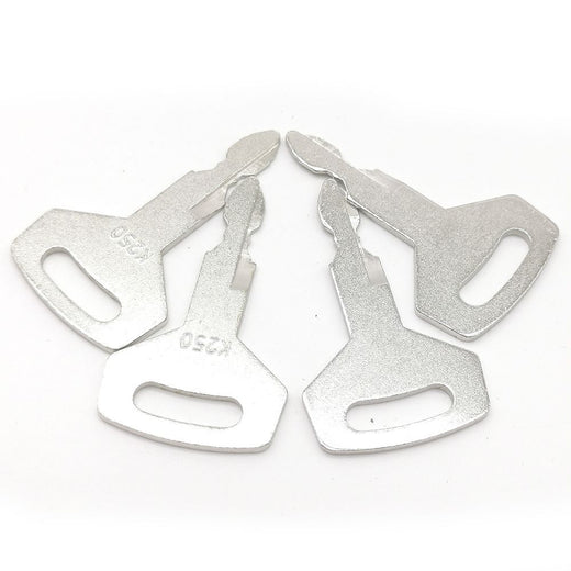 4X Heavy Equipment Ignition Keys K250 for Kobelco New Holland Case Excavators Ship to US - KUDUPARTS